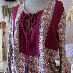 daniel rainn boho hippie top size medium excellent condition